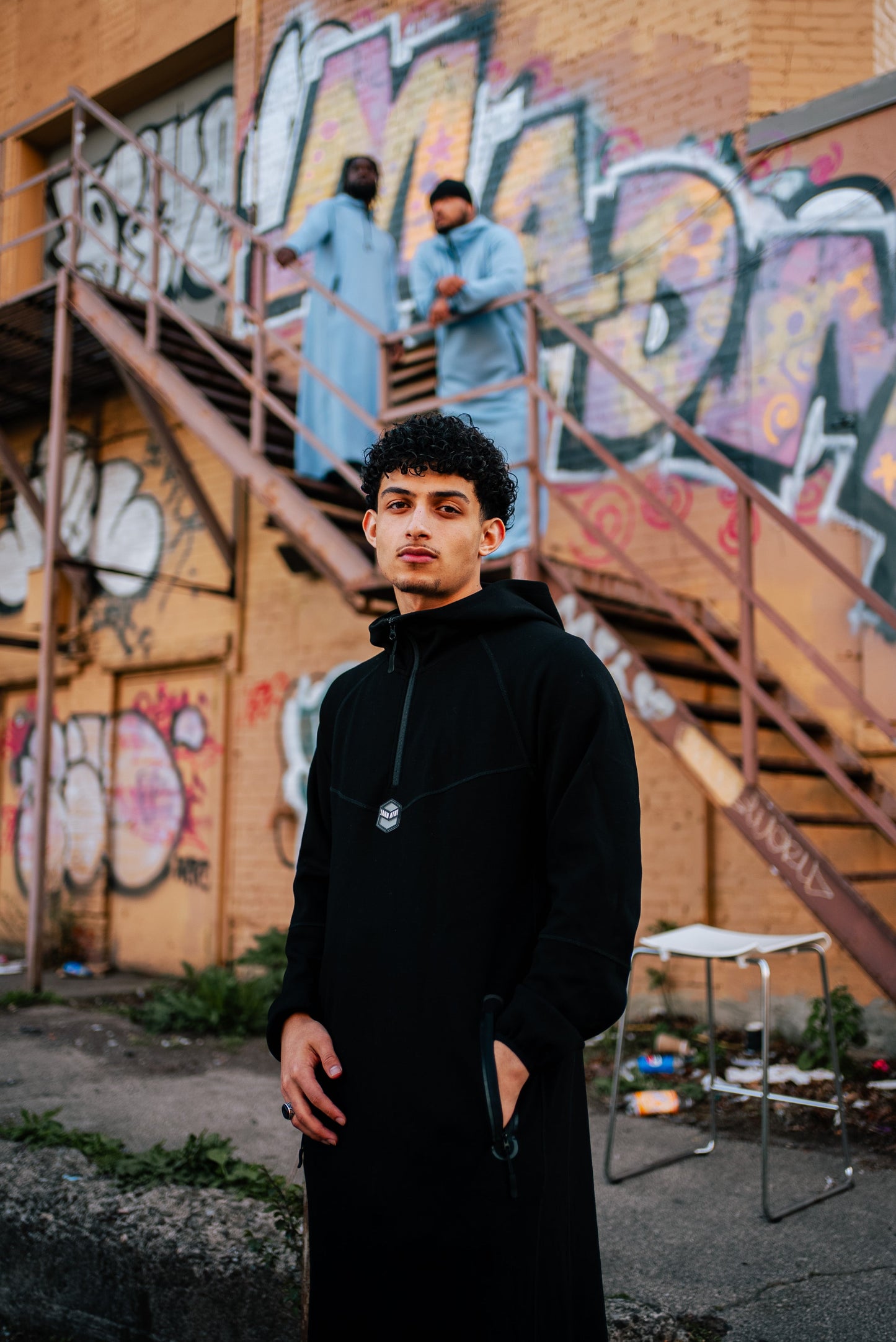 DEEN URBAN™ - JELLABA TECH NOIR