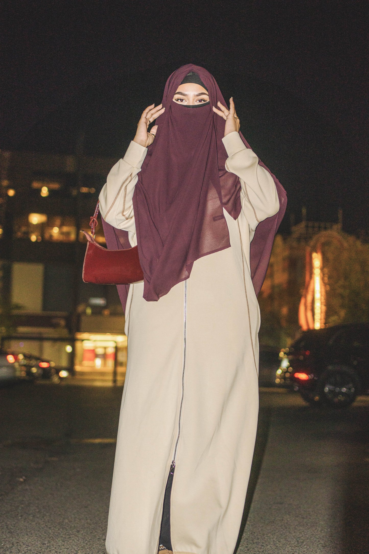 DEEN URBAN™ - ABAYA TECH MARRON