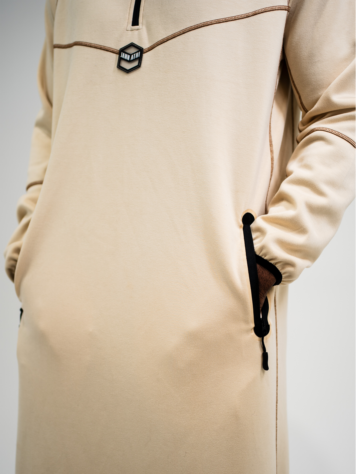 DEEN URBAN™ - JELLABA TECH MARRON