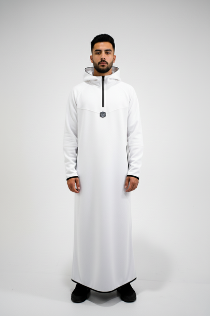 DEEN URBAN™ - JELLABA TECH BLANC