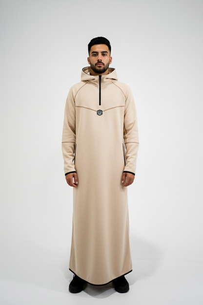 DEEN URBAN™ - JELLABA TECH MARRON