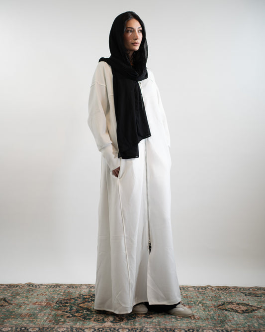 DEEN URBAN™ - ABAYA TECH BLANC
