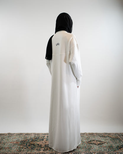 DEEN URBAN™ - ABAYA TECH BLANC