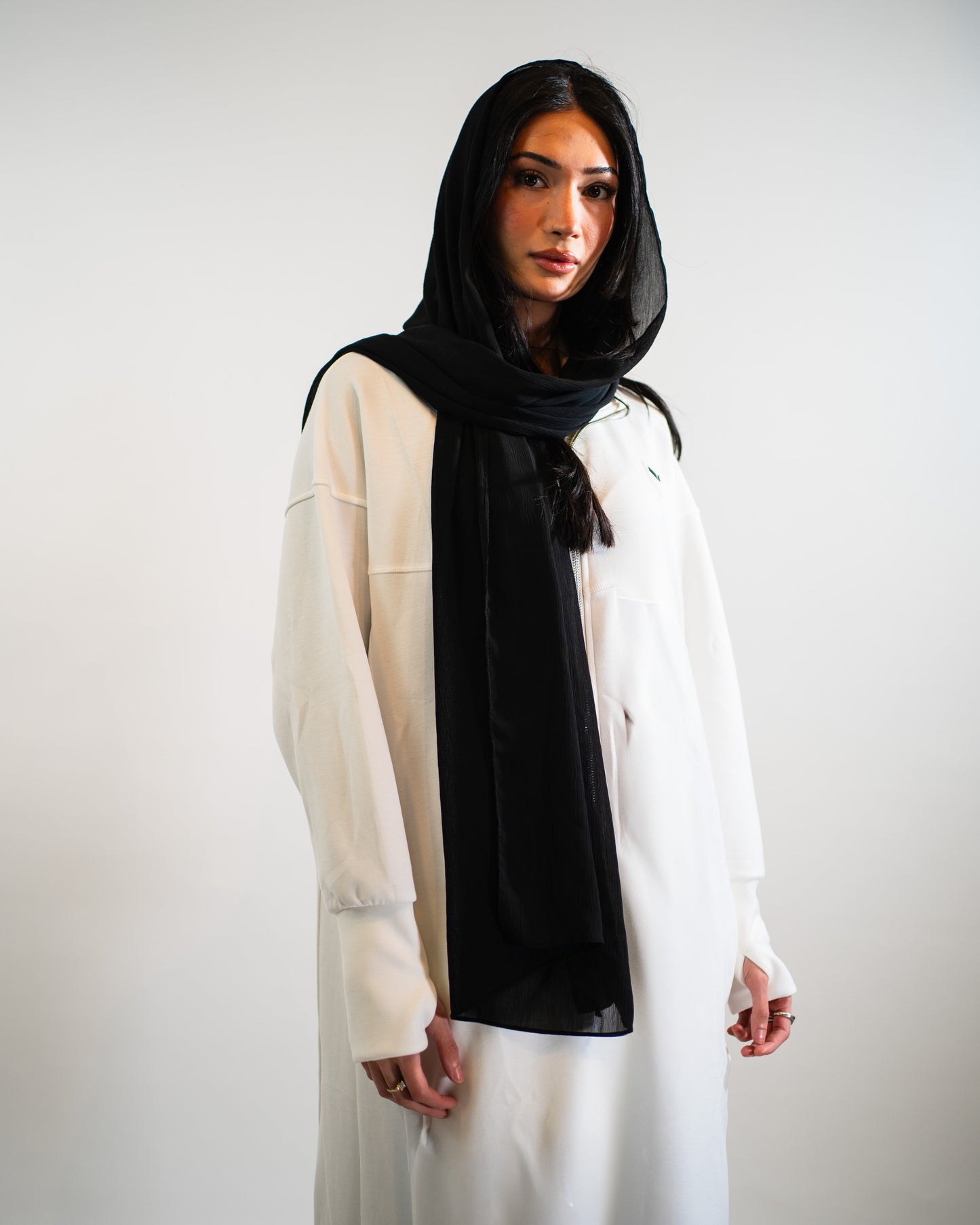 DEEN URBAN™ - ABAYA TECH BLANC