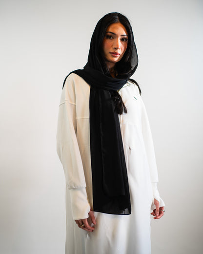 DEEN URBAN™ - ABAYA TECH BLANC