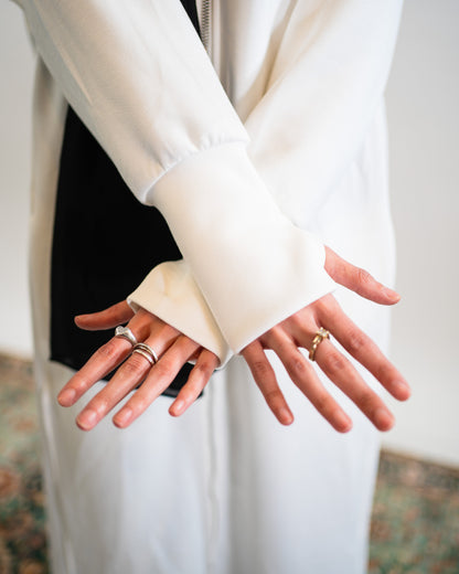 DEEN URBAN™ - ABAYA TECH BLANC