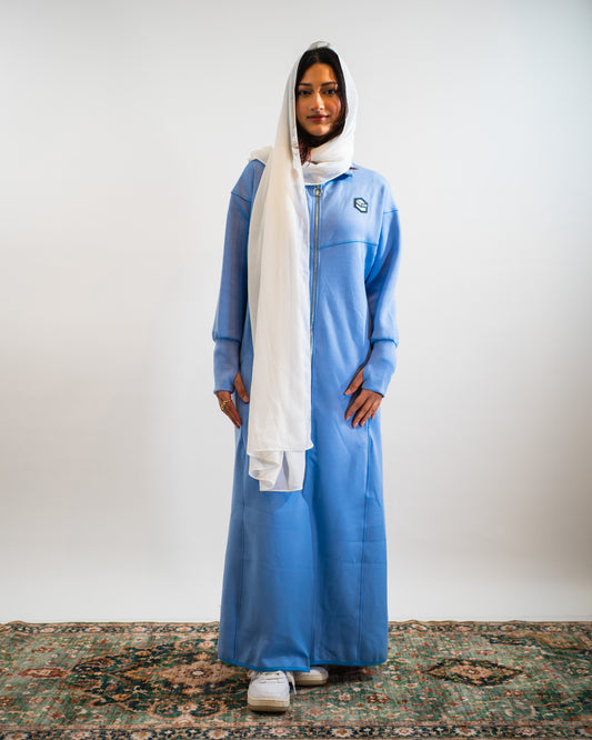 DEEN URBAN™ - ABAYA TECH BLEU