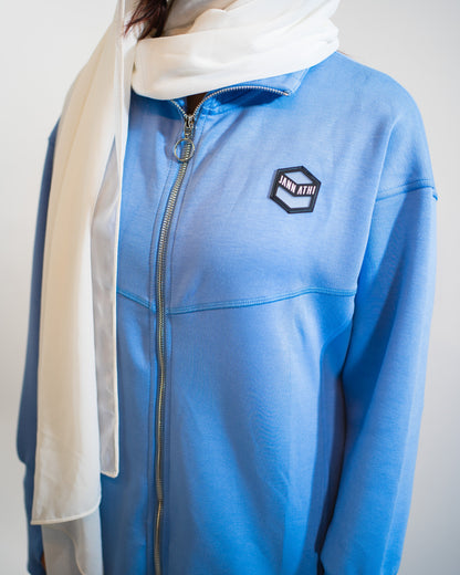 DEEN URBAN™ - ABAYA TECH BLEU