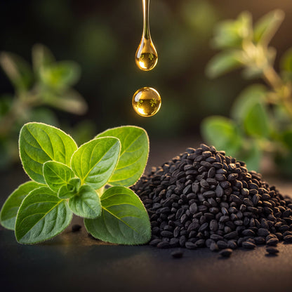 Capsule origan nigelle bien-être