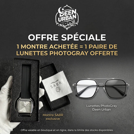 DEEN URBAN™- Pack SABR Élégance ( Montre achetée = lunette photogray offerte )